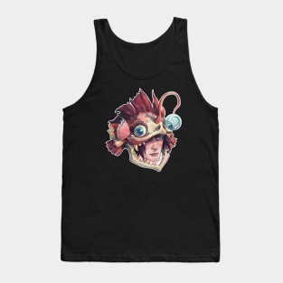 Fish head Tank Top